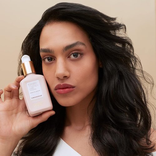 ALFAPARF MILANO Lisse Design Keratin Therapy Hair Serum - Anti-Frizz & Smoothing Treatment | 4.23 fl oz