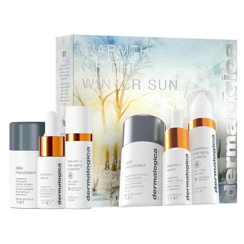 Dermalogica Travel-Sized Skin Care Set - Exfoliants, Serum & Moisturizer with SPF for Radiant Skin