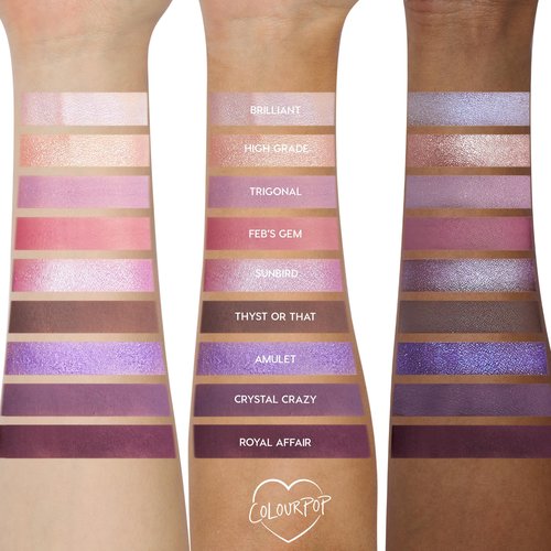 ColourPop Eyeshadow Palette - Eyeshadow Palette with Matte & Metallic Finishes - High-Pigment Eye Makeup with a Long-Wearing Formula (0.3 oz)