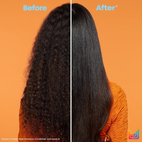Matrix Mega Sleek Shampoo - Smoothing & Detangling for Dry, Damaged & Frizzy Hair | 33.8 Fl Oz