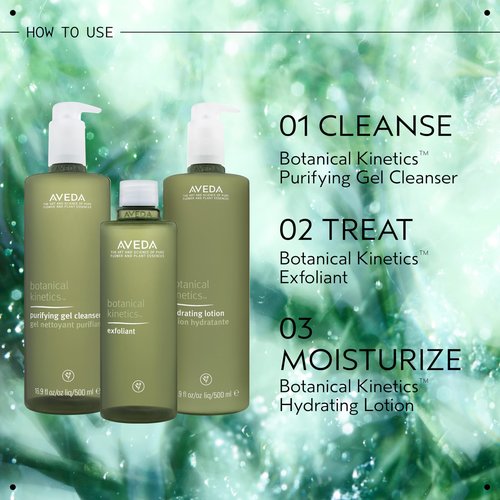 Aveda Botanical Kinetics Hydrating Lotion | Daily Face Moisturizer for All Skin Types | with Coconut, Jojoba, Caffeine, Aloe