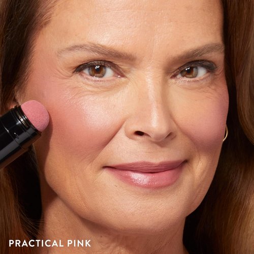 Laura Geller New York Serum Blush Tint - Lightweight Liquid Blush for Cheeks, Practical Pink