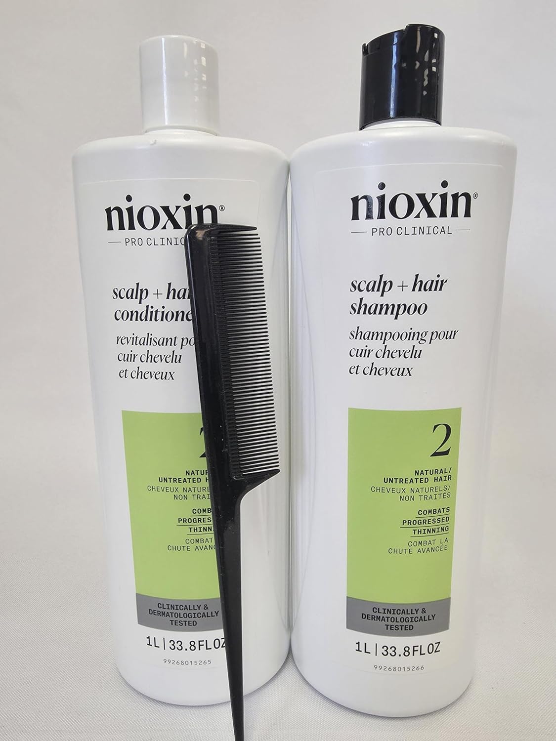System 2 Cleanser Shampoo & Scalp Therapy Conditioner Duo - 33.8 Ounces for Healthy Hair