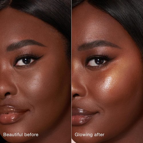 Charlotte Tilbury Beauty Light Wand Liquid Highlighter - Soft-Focus Blush for Radiant Cheeks | Pearlescent Finish