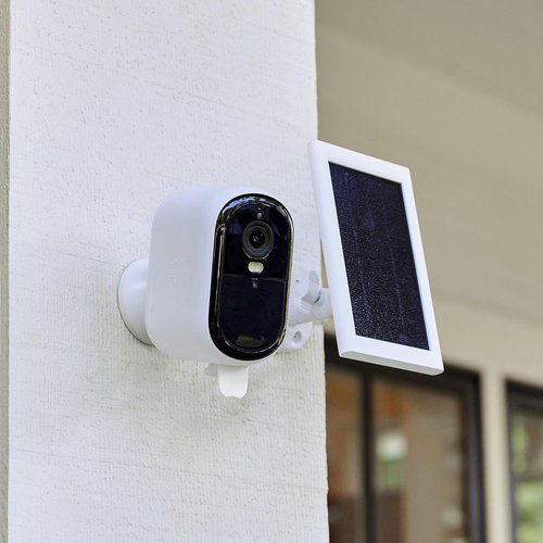 Arlo Essential Solar Panel Charger - Certified Accessory for Outdoor Cameras | White - VMA6600