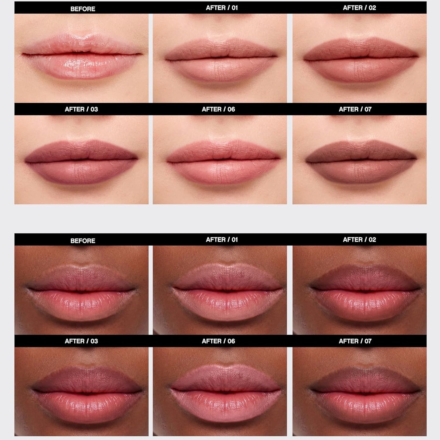 Vivienne Sabó Gel Lipliner - Long-Lasting, Smudge-Proof Lip Liner & All-Over Color | 01 Light Nude