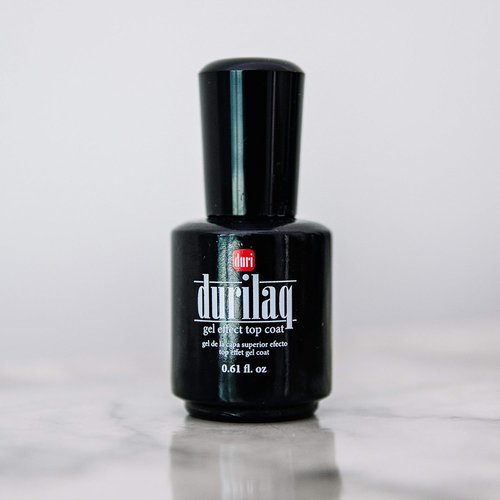 Duri Nail Polish - Durilaq Gel Effect Top Coat for Glossy, Fast-Drying, Long-Lasting Finish | 0.61 Fl Oz