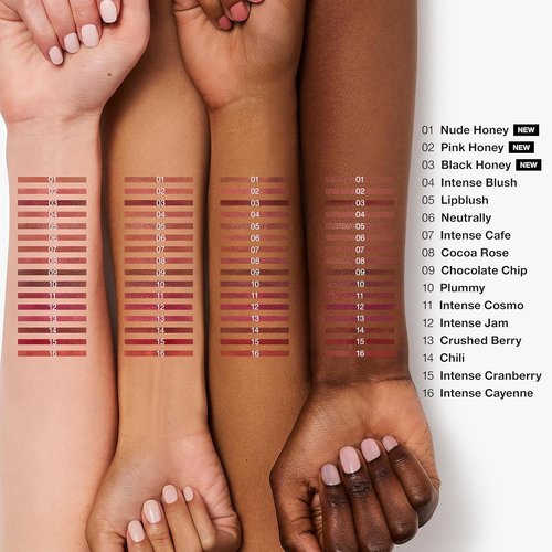 Clinique Quickliner Lip Liner - Long Lasting, Non-Drying Formula | 19 Shades Available, Including Black Honey, Pink & Nude Honey