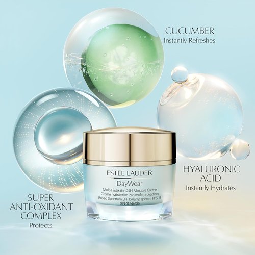 Estée Lauder DayWear Anti-Aging Moisturizer - 24H Hydration & SPF 15 Protection | Face Cream