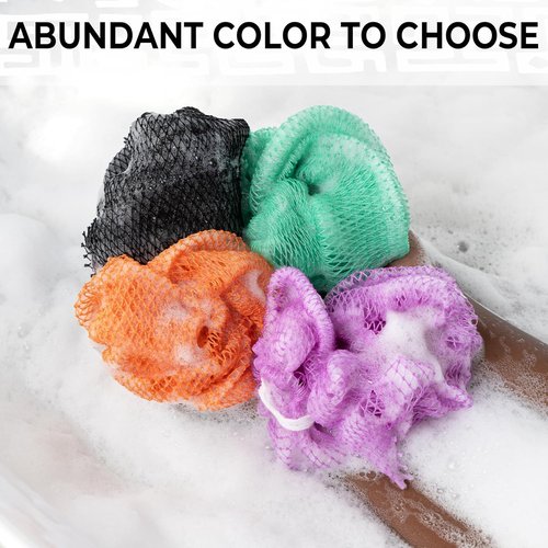 African Net Sponge - Authentic Exfoliating Back Scrub Sponge Set | 2-Piece Bath Scrubber for Smooth Skin