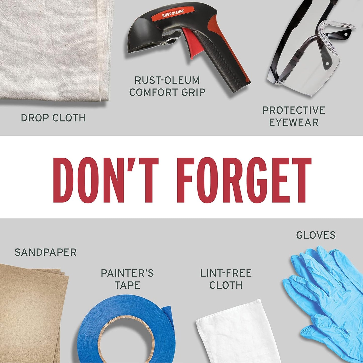 Rust-Oleum 7776830 Stops Rust Spray Paint, 12 oz, Flat Black