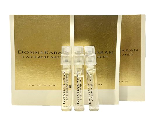 Donna Karan Cashmere Mist Women's Sample Perfume EDP | Set of 3 - 1.5 ml / 0.05 oz Each