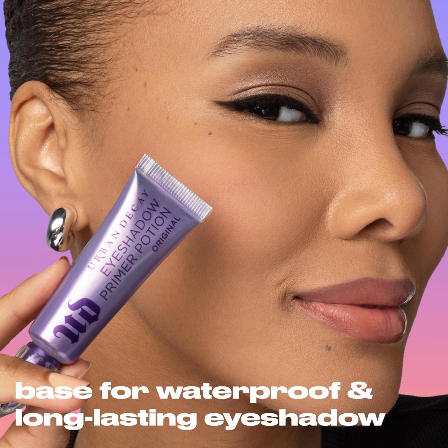 Urban Decay Eyeshadow Primer Potion - Waterproof Eyelid Base Primer for Long-Lasting, Crease-Resistant Makeup | Translucent Shade