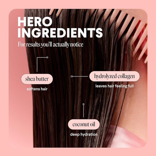 Monday Haircare Volume Shampoo & Conditioner Set - 27 oz | Nourishing Coconut Oil & Ginger Extract for Fine, Oily Hair