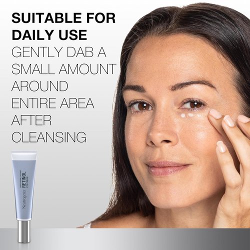 Neutrogena Rapid Wrinkle Repair Eye Cream - Anti-Aging Formula with Retinol & Hyaluronic Acid | 0.5 fl. oz