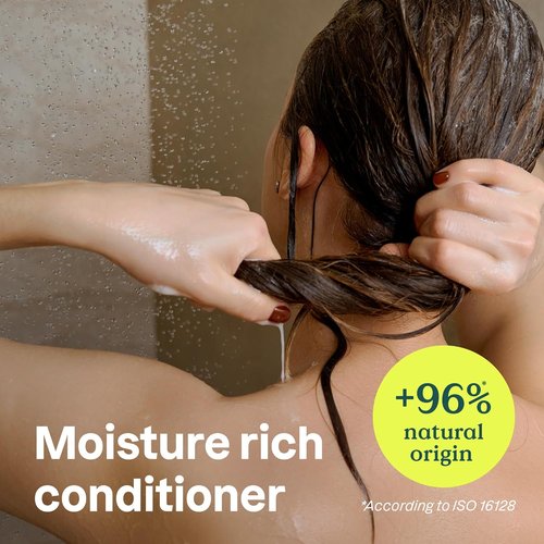 ATTITUDE Moisture Rich Hair Shampoo & Conditioner Bundle - EWG Verified, Vegan, Plant-Based, Quinoa & Jojoba