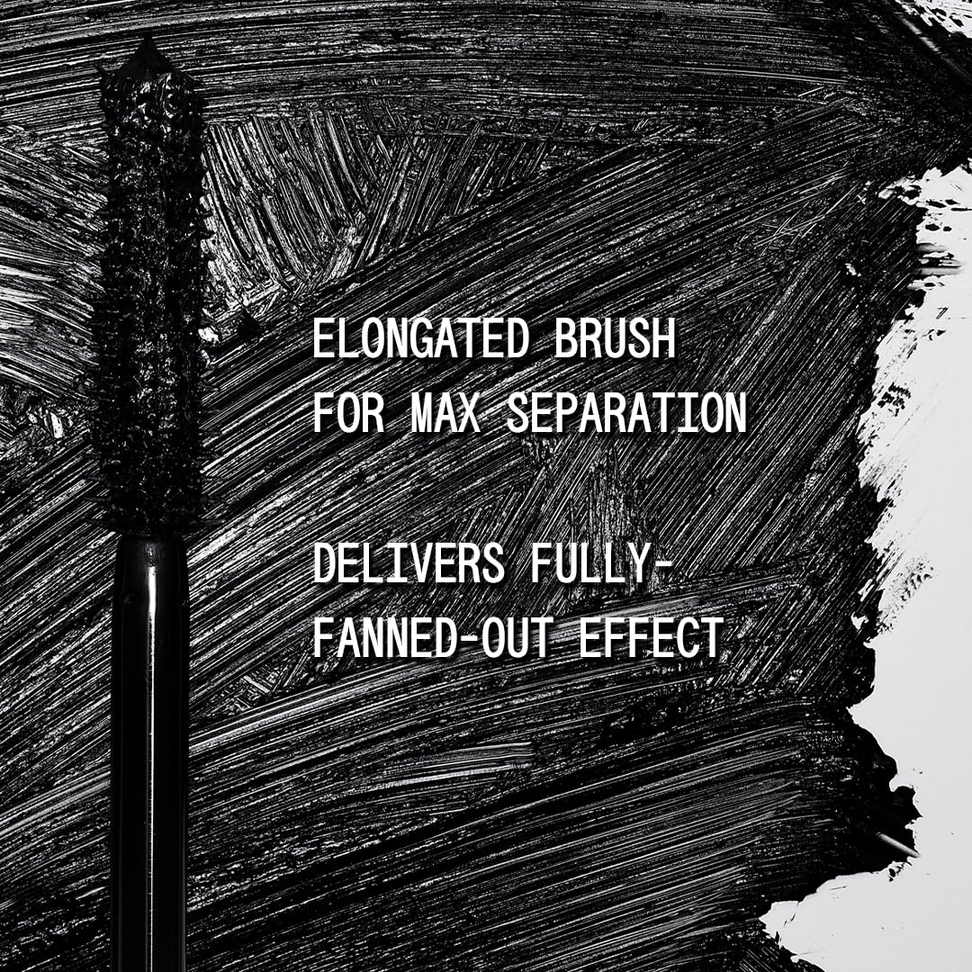 About-Face Volumizing Mascara - Jet Black | Clean, Vegan & Cruelty-Free | Amplifies & Lengthens Lashes | 0.43 oz