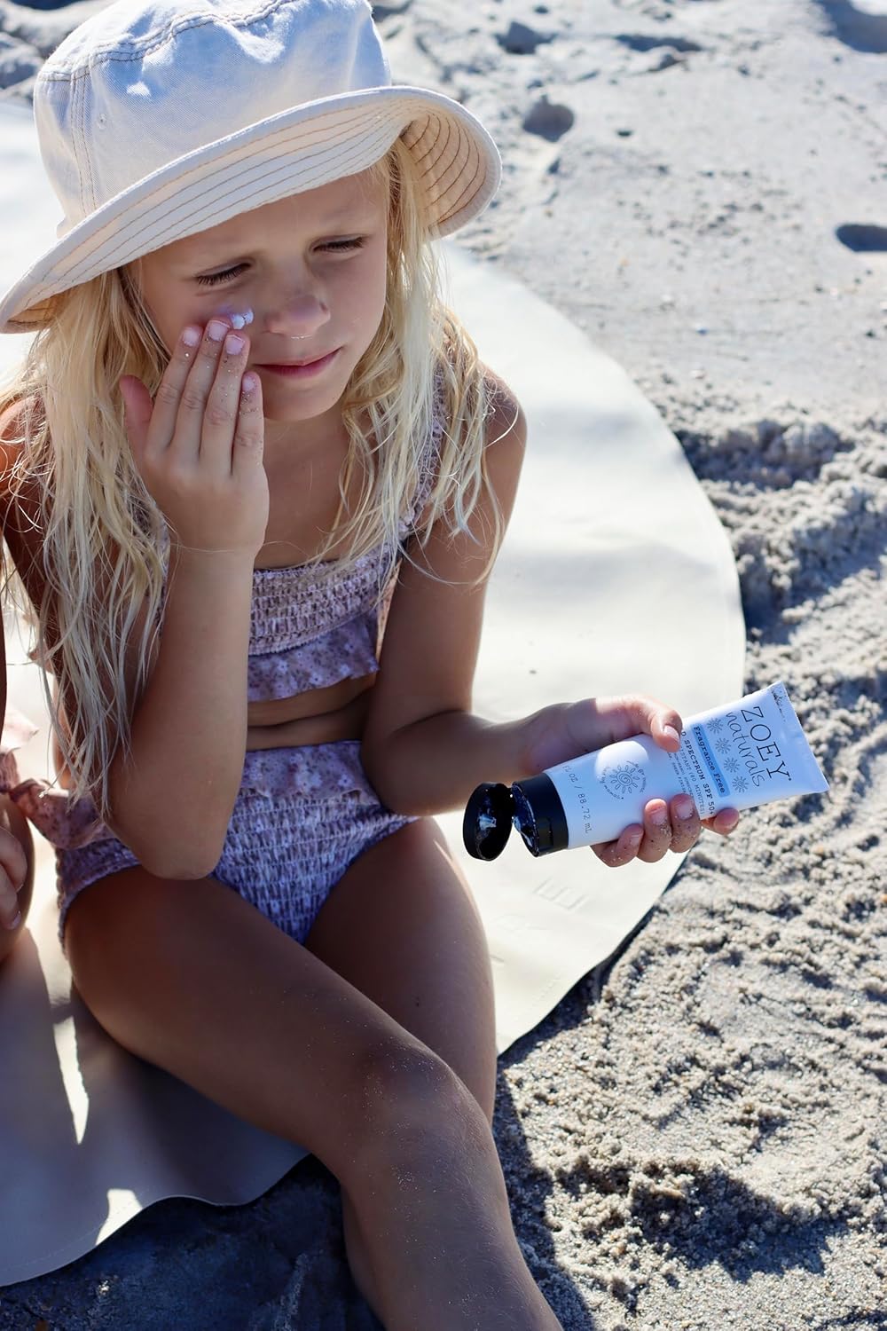 Zoey Naturals SPF 50+ Sunscreen for Babies | Water-Resistant, Reef-Safe, Non-Nano Zinc Oxide