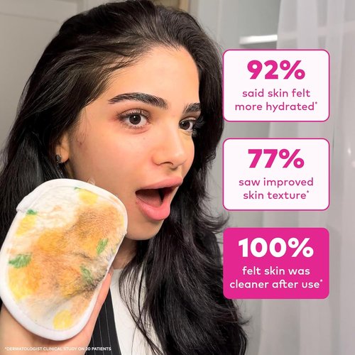 Original MakeUp Eraser 7-Day Set - Effortlessly Remove All Makeup With Just Water | Limoncello, 7ct