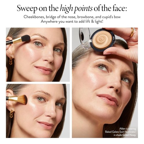 Laura Geller New York Baked Gelato Swirl Illuminator - Gilded Honey for Radiant Glow