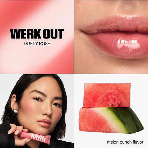 Milk Makeup Balmade Electrolyte Lip Balm - Hydrating Sheer Gloss for Nourished Lips | Clean Vegan Formula