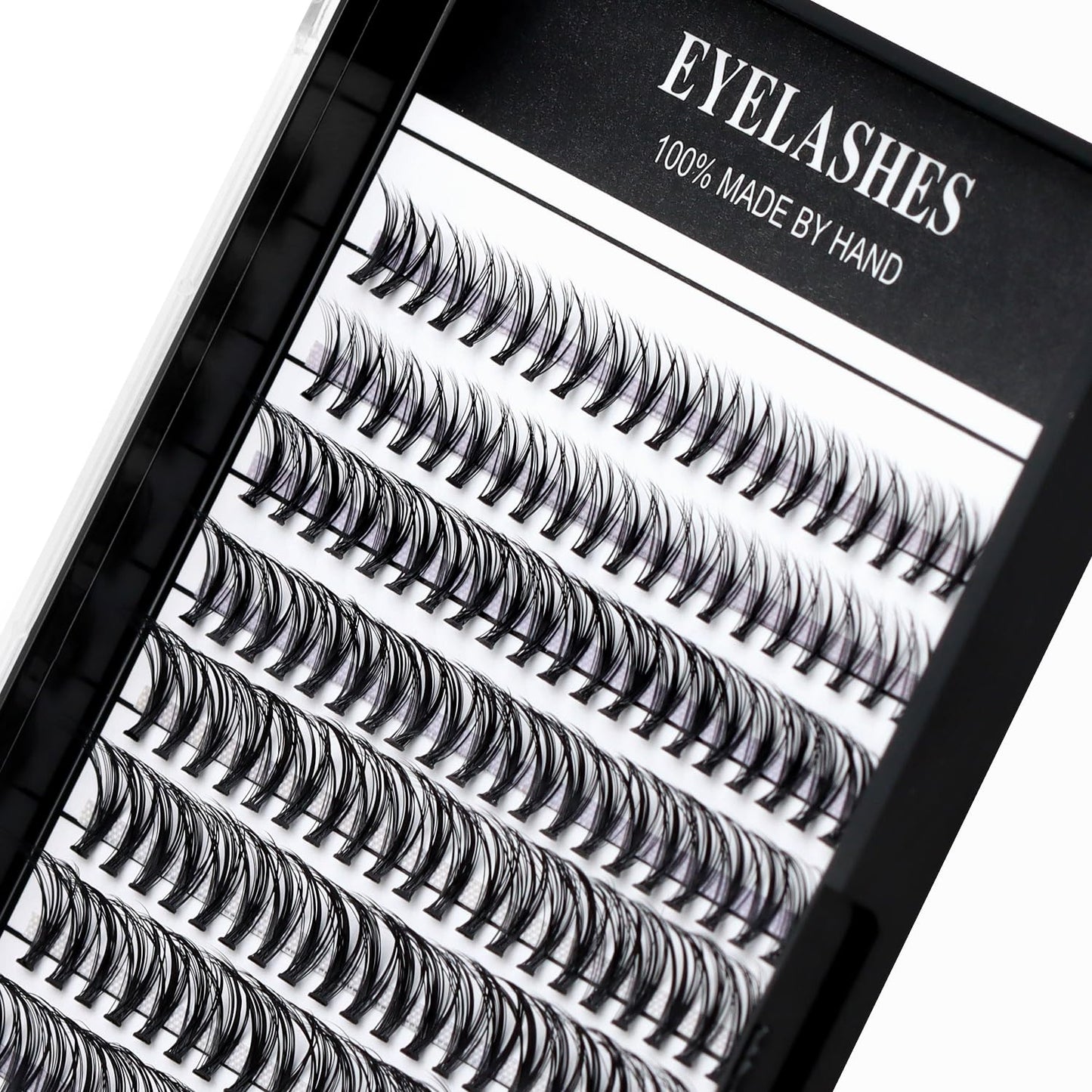 Vayator Large Tray 220 Cluster/Box Eyelashes 0.07 Thickness Eyelashes Individual Eyelash False Eyelashes Extension Eyelash 10D/20D/40D/50D Eyelash (20RR-10-16mm Mixed Lashes Kit)