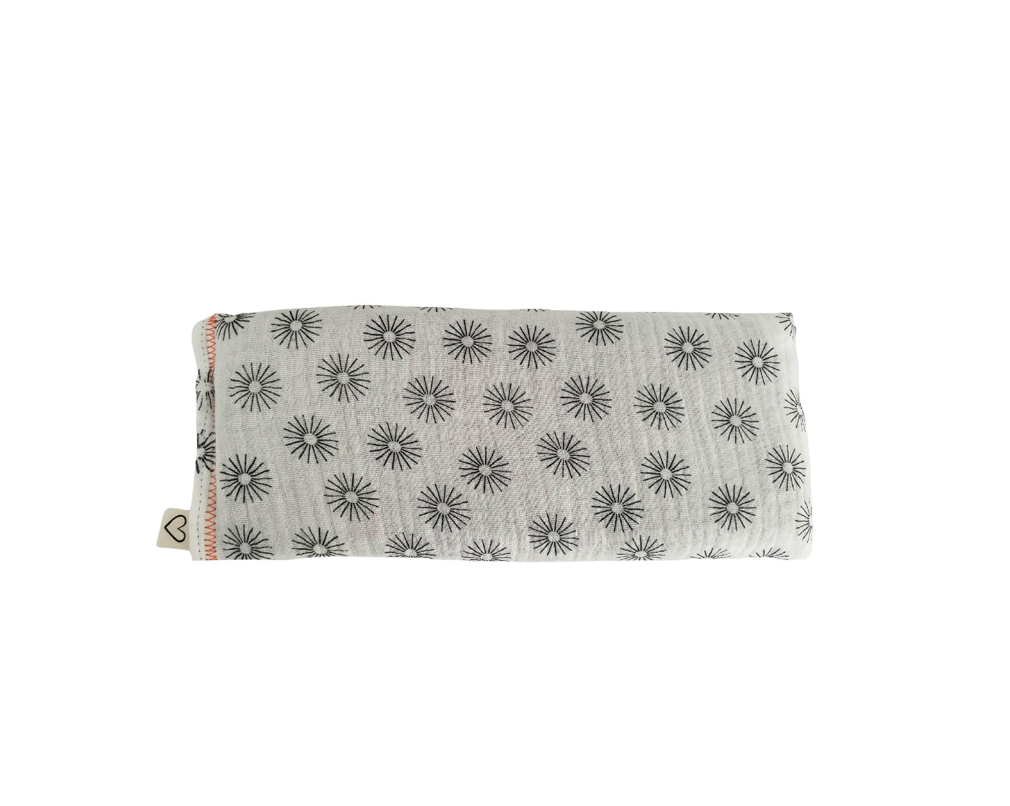 Peacegoods Unscented Eye Pillows (Sampler Pack of 5) - Soft Cotton Gauze Flannel - Filled with Flax Seed Weighted for Yoga Meditation Headache Relief Sleep Massage Bulk - Natural Gray