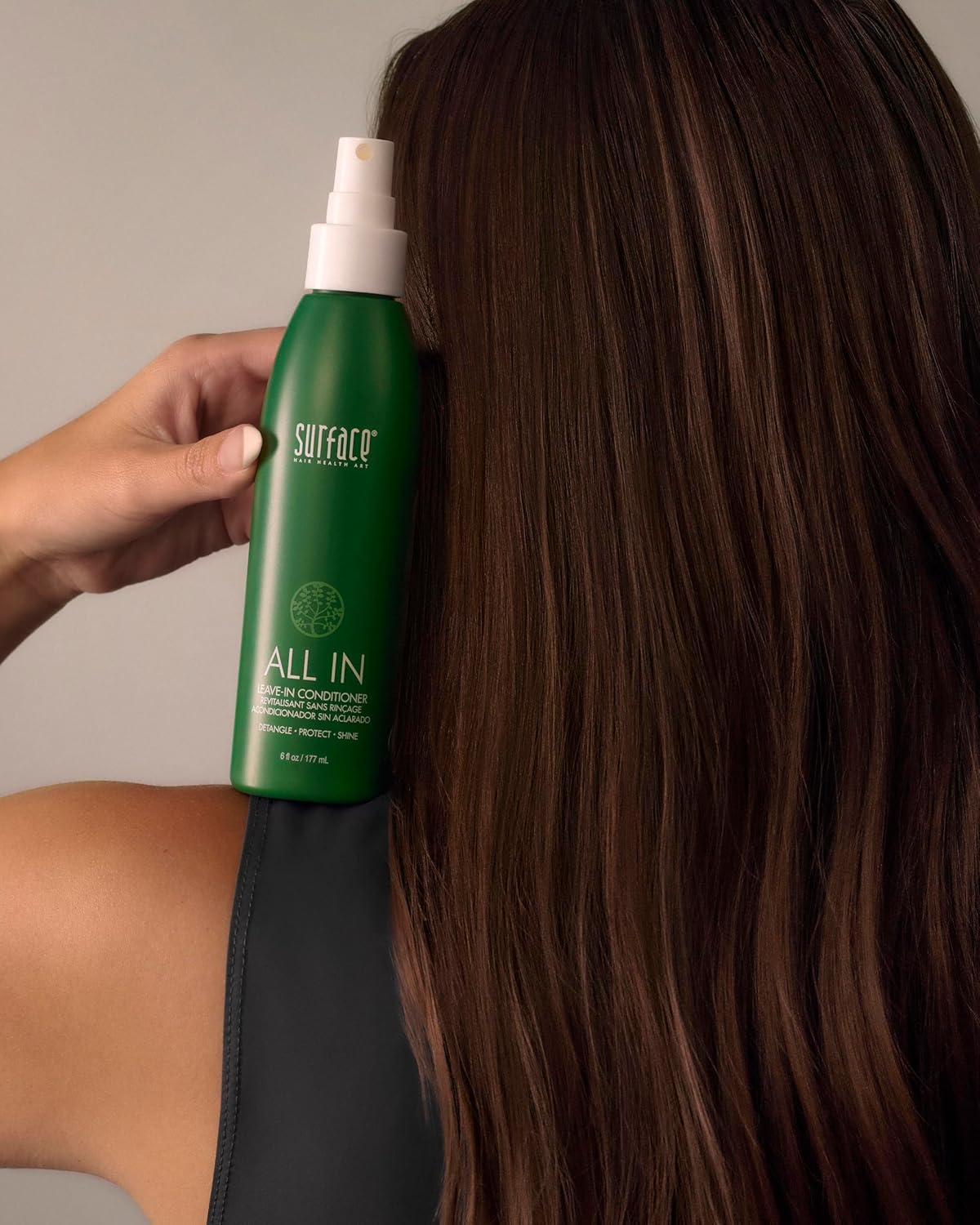 Surface Hair All-In-One Leave-In Conditioner - Detangles, Controls Frizz & Strengthens - 6 Fl Oz