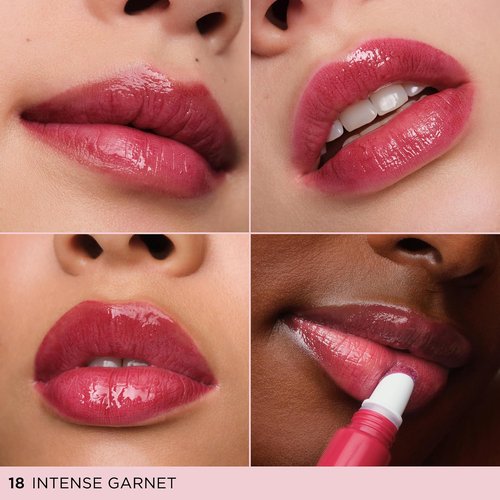 Clarins Lip Perfector - Peptide Plumping Hydrating Lip Gloss | Non-Sticky Shine with Sheer Shimmer | 0.35 Ounces