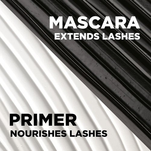 L'Oreal Paris Double Extend Tubing Mascara - Lengthening & Smudgeproof, Black 2-Step Formula