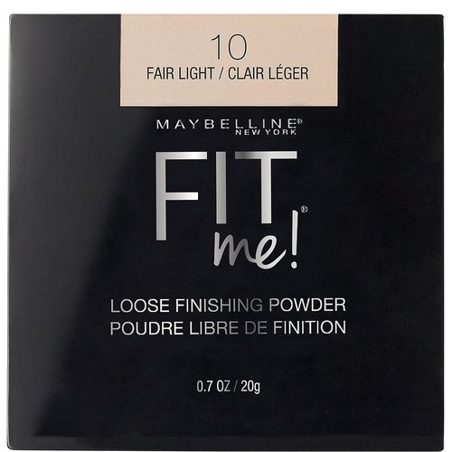 Maybelline Fit Me Loose Setting Powder - Lightweight Face Powder for Flawless Finish | Fair Light, 1 Count