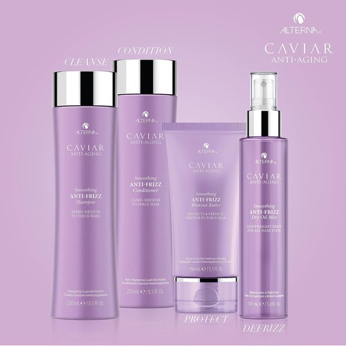 CAVIAR Anti-Aging Smoothing Shampoo - Tame Frizz & Smooth Medium to Thick Hair | Sulfate Free