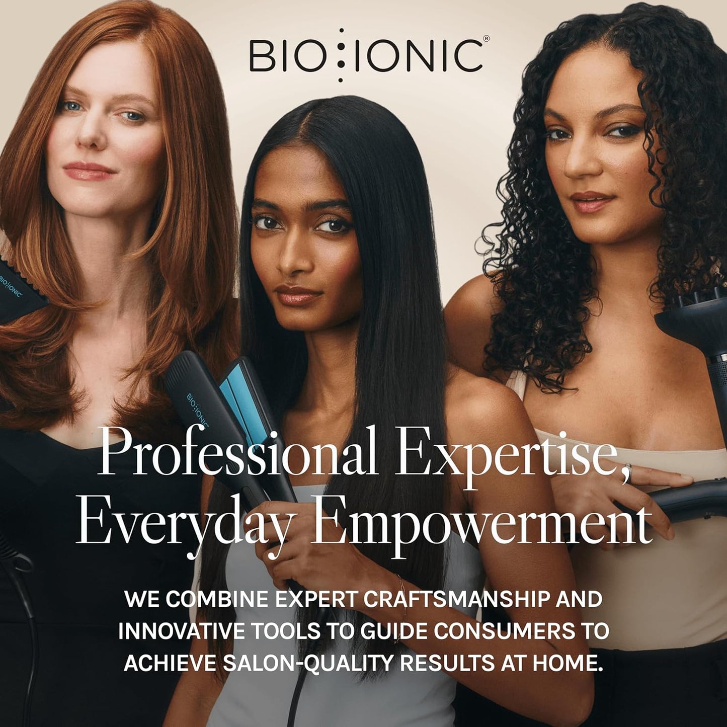 Bio Ionic Smart-X Hair Dryer - High-Efficiency Blow Dryer with Diffuser, 3 Heat & Speed Settings, Self-Cleaning Function