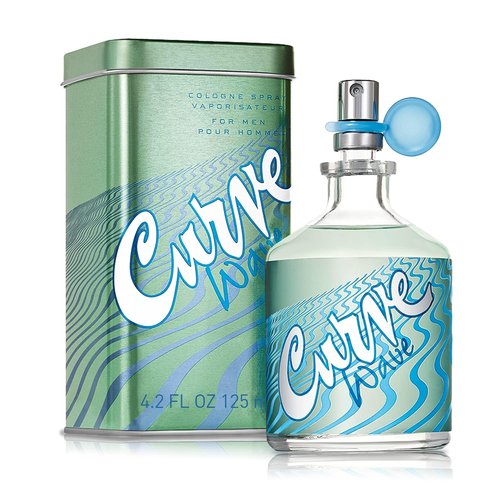 Curve Wave Men's Cologne - Casual Day or Night Fragrance Spray, 4.2 Fl Oz