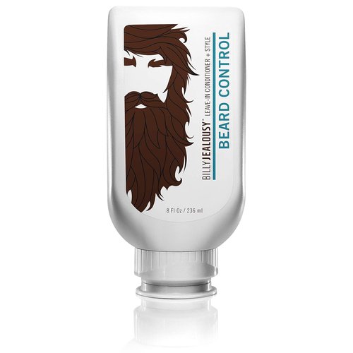 Billy Jealousy Beard Control Leave-In Conditioner - Softens Hair & Skin with Aloe & Jojoba Oil | Light Hold, Matte Finish