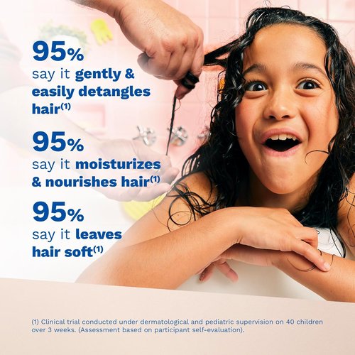 Mustela Detangling Conditioner - Nourishing Shea Butter & Avocado for Curly Hair - 6.76 Fl. Oz.