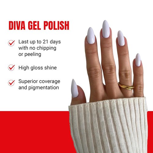 DND Gel Polish Set - Coquette Collection | UV/LED Gel & Air Dry Nail Lacquer Duo - 101 Cotton Candy Lilac, 0.5 Fl Oz