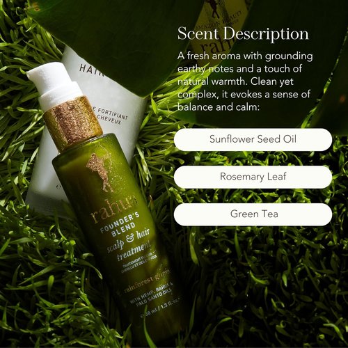 Rahua Founder's Blend Scalp & Hair Treatment - Nourishing Formula, 1.3 Fl Oz, Multicolored