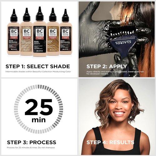 Clairol Professional Semi-Permanent Hair Color - Zero Damage Formula for All Hair Textures | 3 oz