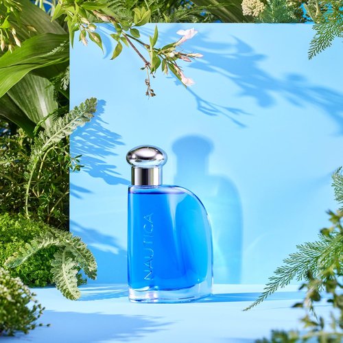 Nautica Blue Eau de Toilette - Long Lasting Men's Fragrance | 3.4 fl oz with Basil, Jasmine & Cedarwood Notes