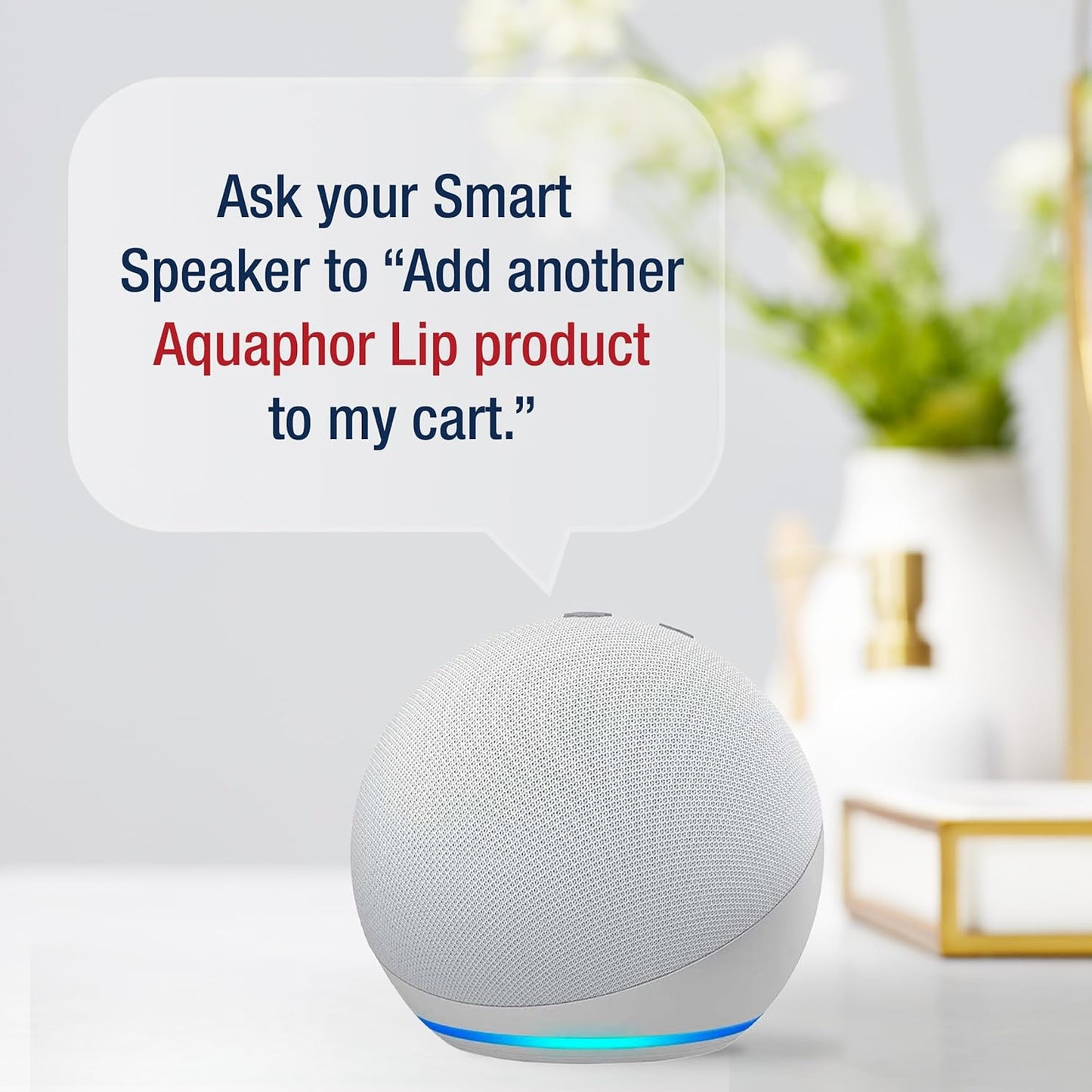 Aquaphor Lip Protectant & Sunscreen Ointment - Broad Spectrum SPF 30 - Soothes Chapped Lips - 0.35 fl. oz. Tube