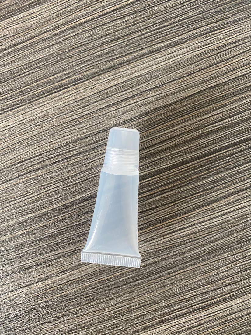 Ewanda store 5ml 50 Pcs Empty Lip Gloss Balm Tubes Soft Tubes Cute Squeeze Tubes Cosmetic Mini Containers for DIY Lip Gloss