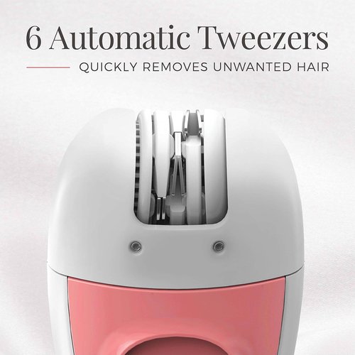 Remington Facial Epilator - Smooth and Silky Hair Removal for All Skin Types | EP1050CDN