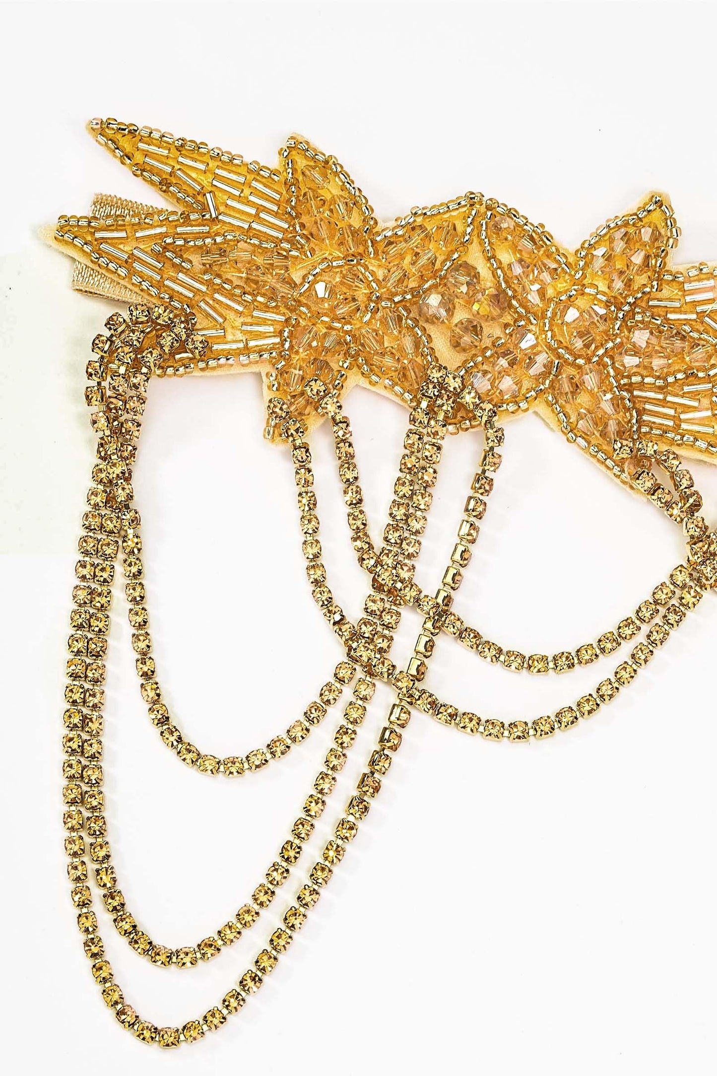 BABEYOND 1920s Flapper Headpiece Roaring 20s Headband Great Gatsby Headband Chain for Women Vintage Hair Accessory