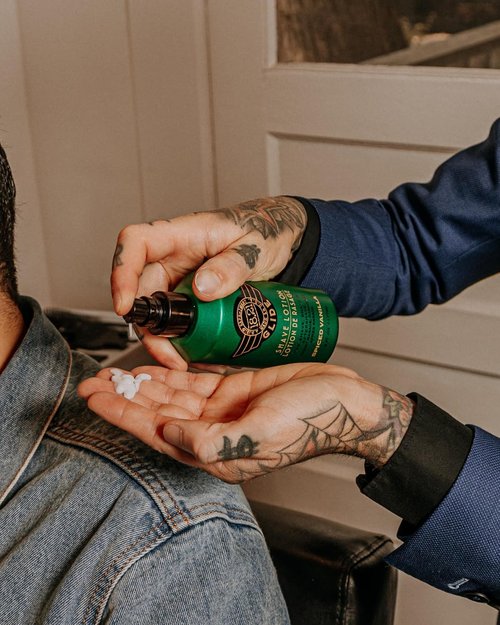 18.21 Man Made Shaving Gel - Spiced Vanilla, 6 Fl. Oz | Non-Lathering, Moisturizing Formula for Smooth Shaves