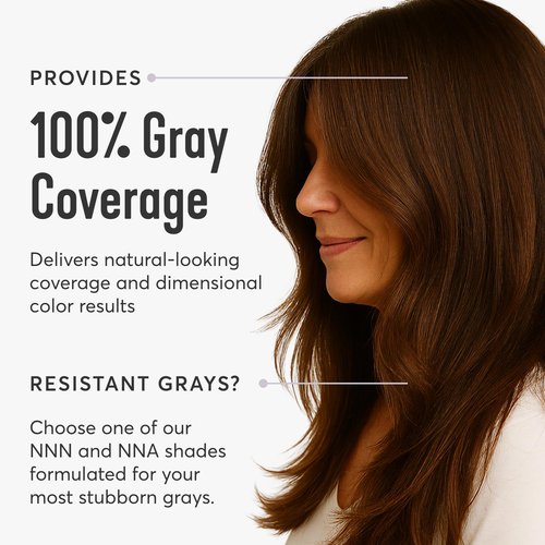 Madison Reed Radiant Hair Color Kit - 5.5NNN Dark Brown with Warm Golden Tones (Modena Brown), 100% Gray Hair Coverage Permanent Hair Dye for Resistant Grays | PPD-Free & Ammonia-Free, 1 Pack