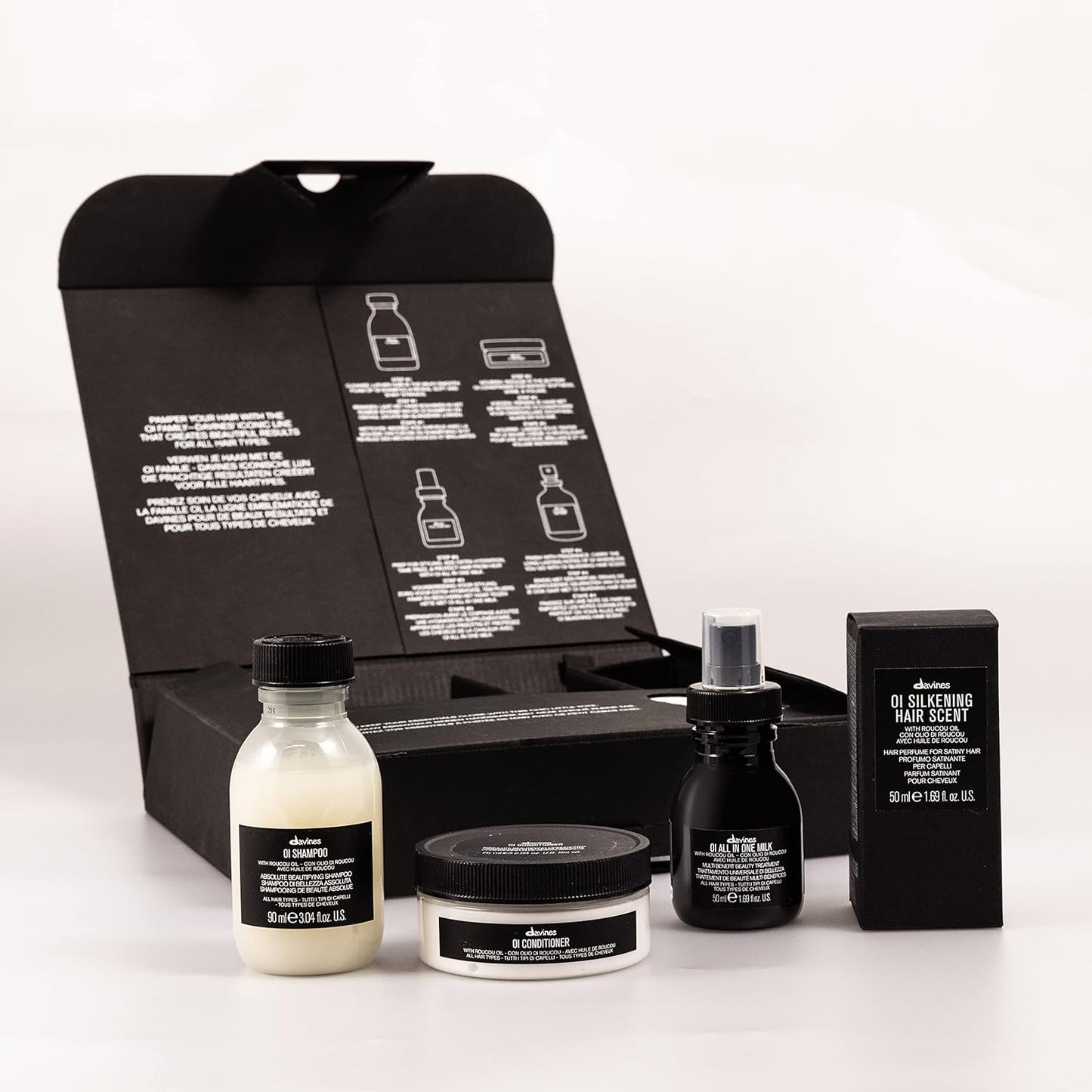 Davines OI All-In-One Milk | Nourishing Hair Milk Spray | Powerful Detangler & Heat Protector | Smooth Frizz