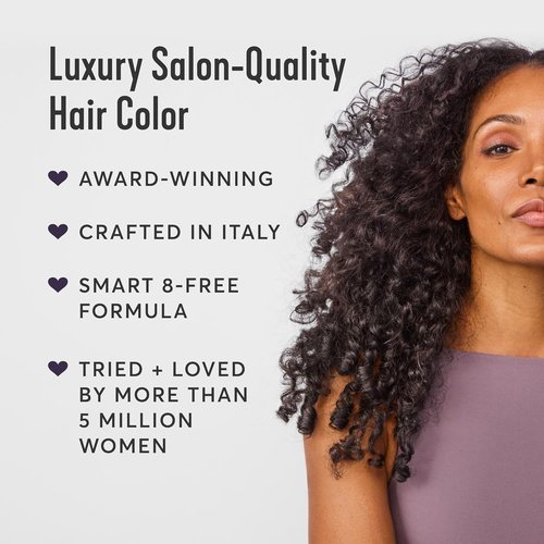 Madison Reed Radiant Hair Color Kit - 100% Gray Coverage Soft Black (2.5NNN) | PPD-Free & Ammonia-Free, 1 Pack
