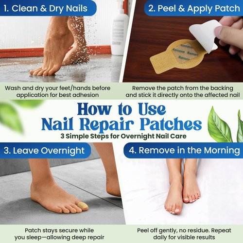 Premium Fungal Nail File Patches Toe Foot Repair Care Extra Fungus Strength 21 Pcs Nighttime Damaged Treatment tolnaftate Toenail ingrown Nails Strengthen 8 Hour Safe Sensitive gift for Women Men.