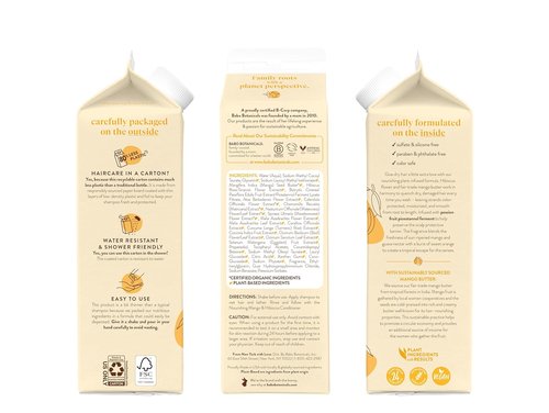 Babo Botanicals Nourishing Mango & Hibiscus Shampoo & Conditioner Bundle - Moisturizes & Softens Dry, Color-Treated Hair
